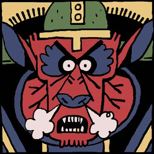 Card Crawl 2 icon showing Hoerni, the red-faced horned tavern dealer