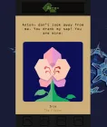 Reigns Beyond decision card showing Iris the Flower aboard a spaceship